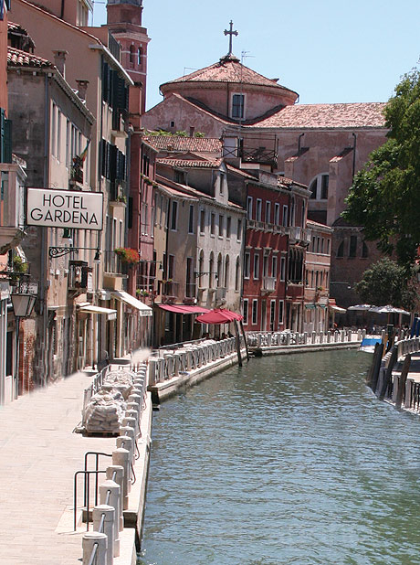 Das hotel gardena von venedig foto