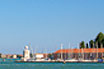 Boote Im Hafen Von Venedig