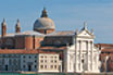 Panoramischer Aussicht Uberblicken Den Kanal Grande Venedig