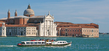 Boat in venice a public way of transportation photo