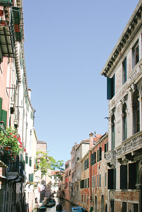 Boats in venice photo