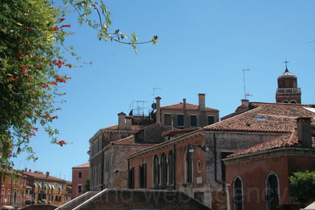 Houses in venice photo