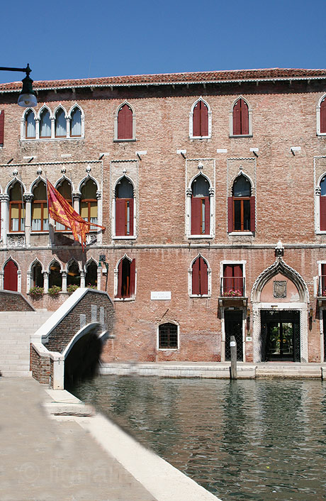 Rio del gafaro in venice photo