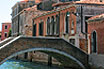 Bridge Over A Channel In Venice