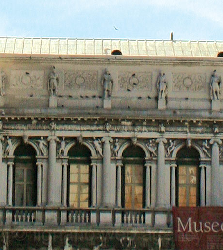 Architettura museo in piazza san marco venezia foto